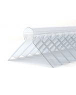 Palruf 3" Corrugated PVC Ridge Cap