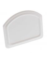 Sunwood White Snapdown Rafter Glazing Bar End Cap (10mm-16mm)