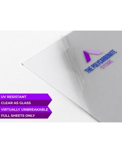 1mm Clear Palsun™ Polycarbonate Standard Sheet [UV1]