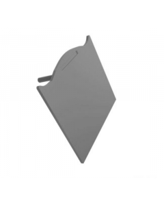 Exitex Grey Snapdown Rafter Glazing Bar End Cap (10mm-35mm)