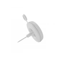 16mm White Fixing Buttons Pack of 10