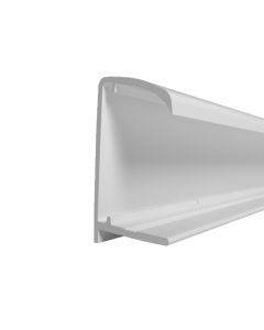 White PVC Sheet Closure 2100mm