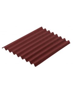 Onduline Easyline Bitumen Corrugated Sheets (Red)