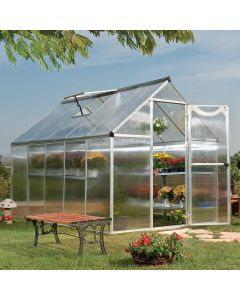 4mm Clear Twinwall Greenhouse 610 x 610 Standard Sheet