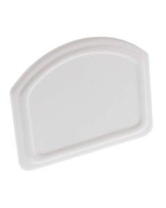 Sunwood White Snapdown Rafter Glazing Bar End Cap (10mm-16mm)