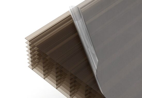 35mm Bronze Multiwall Polycarbonate Sheet