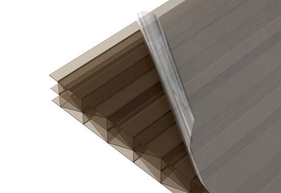 25mm Bronze Multiwall Polycarbonate Sheet