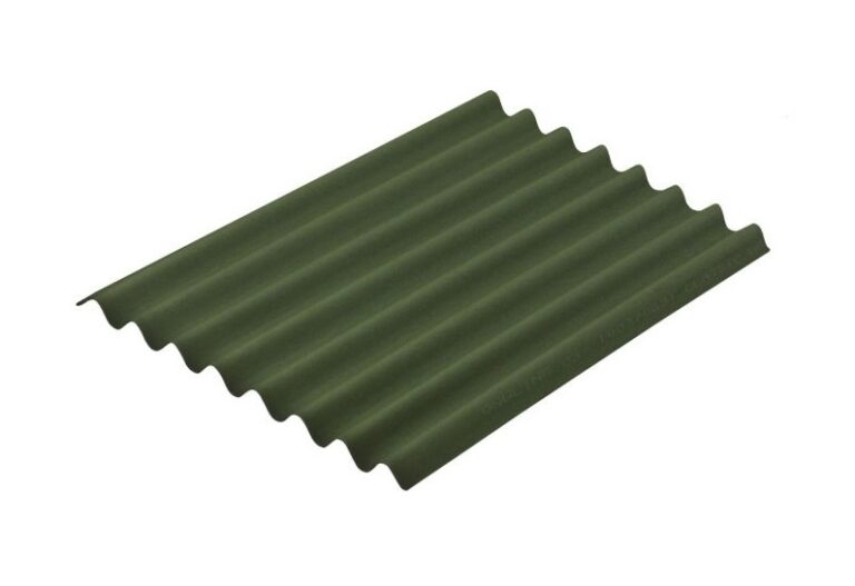 Onduline Easyline Bitumen Green Corrugated Sheets 760x1000mm