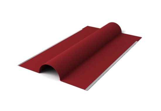 Bitumen Ridge Cap 0.85m Red