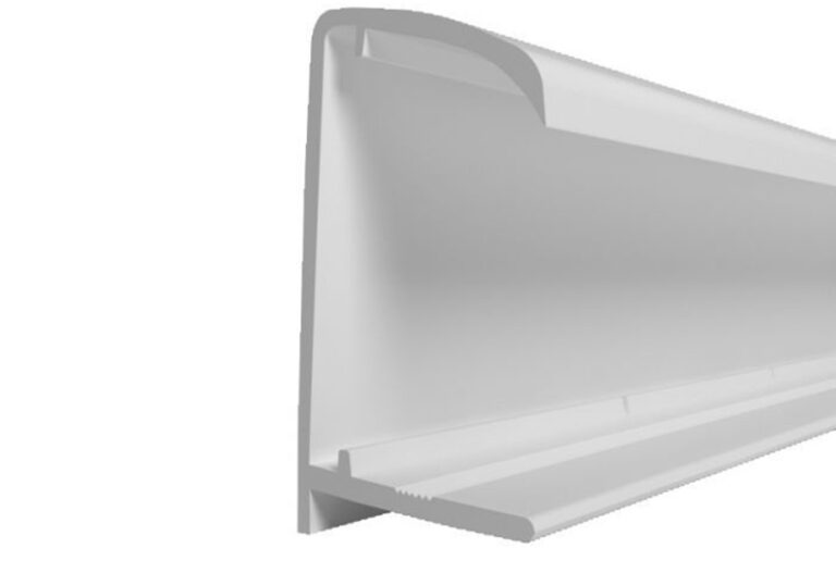 White PVC Sheet Closure 2100mm