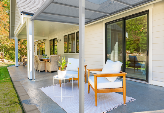 White Evolution Bespoke Canopy System