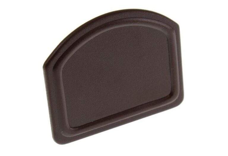 Sunwood Brown Snap-down Rafter Glazing Bar End Cap (10mm-16mm)