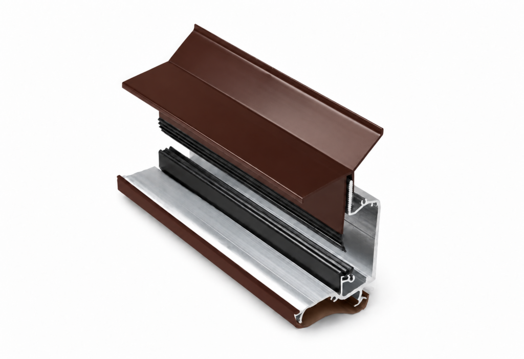 Self Supported Wall Plate - Brown