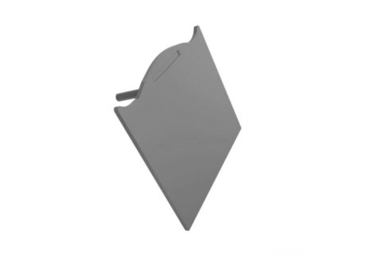 Exitex Grey Snapdown Rafter Glazing Bar End Cap (10mm-35mm)
