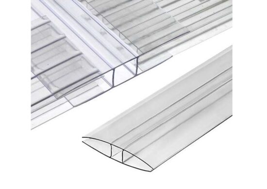 16mm Clear Polycarbonate H Section