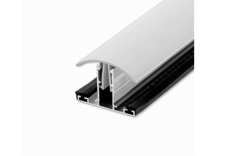 Sunwood White Snapdown Rafter Glazing Bar (25mm-35mm)
